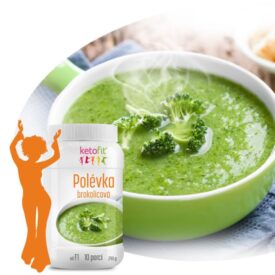 Proteinová polévka brokolicová