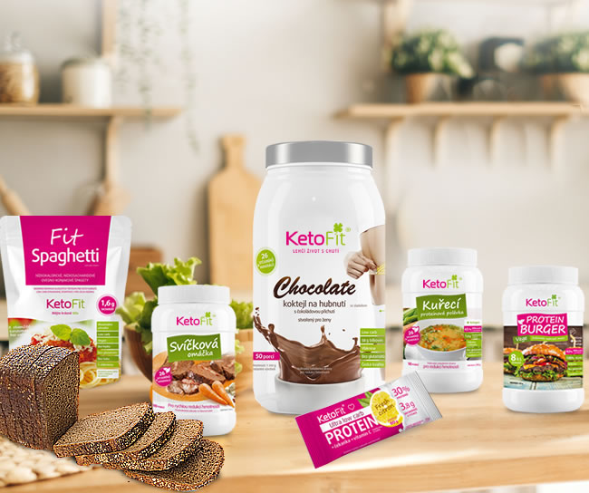 KetoFit nabízí kompletní nabídku proteinových jídel.