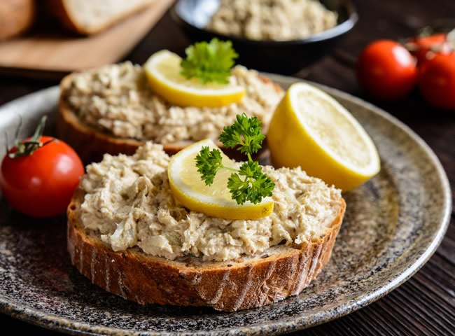 Makrelová pomazánka s tvarohem